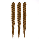 28" 3 Bundle Pack of Non-Toxic Hypoallergenic Braiding Hair