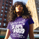 I AM HER — White Graffiti Graphic Tee | Around the Way Girl Collection