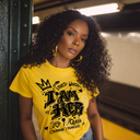 I AM HER — Black Graffiti Graphic Tee | Around the Way Girl Collection