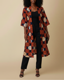 African Print Kimono