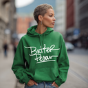 Butter Pecan – Women's Hoodie | Caramel Brown Melanin Affirmation - White