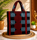 African Print Tote Bag
