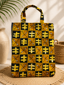 African Print Tote Bag