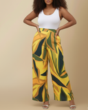 Kelemi Crepe Wide Leg Pants
