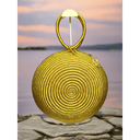 Agaseke Luxe Woven Clamshell Bag