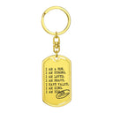 I AM A SON - Keychain for Boys & Men