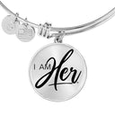 I AM HER - Women's Bangle Bracelet
