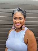 Bambaro Basket Earrings