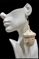 Bambaro Basket Earrings