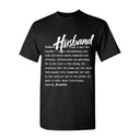 I AM HIM — Husband Definition | White Ink | T-Shirt | Definitions of HIM Collection