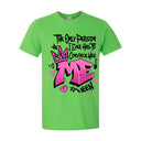 The Only Person I Ever Had to Convince Was ME — Hot Pink Graffiti Tee | Around the Way Girl Collection