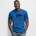 I AM HIM — Father Definition | Black Ink | T-Shirt | Definitions of HIM Collection