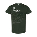 I AM HIM — Heir Definition | White Ink | T-Shirt | Legacy Collection