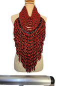 Frema Kandy Wrapped Ankara Fabric Neckpiece