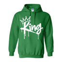 I AM HIM — King Anointed | White Ink | Pullover Hoodie | King Collection