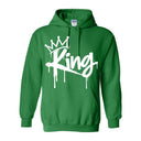 I AM HIM — King's Gambit | White Ink | Pullover Hoodie | King Collection