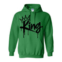 I AM HIM — King's Gambit | Black Ink | Pullover Hoodie | King Collection