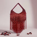 Kosua Beaded Tassel Bag