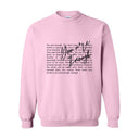 You Are Enough — The Gospel of Worthiness | Women's Crewneck | Definitions of Her Collection