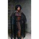 Makeda, Queen of Sheba Royal Fringe Cape/Cover-up