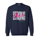 She is Strong - Women's Crewneck Sweatshirt - White