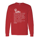 I AM HIM — Son Definition | White Ink | Long Sleeve Tee | Legacy Collection