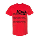 I AM HIM — King Definition | Black Ink | T-Shirt | Definitions of HIM Collection