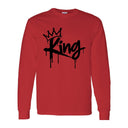 I AM HIM — King Sovereign | Black Ink | Long Sleeve Tee | King Collection