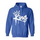 I AM HIM — King Anointed | White Ink | Pullover Hoodie | King Collection