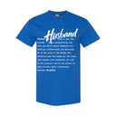 I AM HIM — Husband Definition | White Ink | T-Shirt | Definitions of HIM Collection