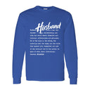 I AM HIM — Husband Definition | White Ink | Long Sleeve Tee | Definitions of HIM Collection