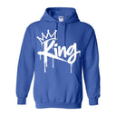 I AM HIM — King's Gambit | White Ink | Pullover Hoodie | King Collection