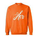 I AM HER Signature Women's Crewneck Sweatshirt — Multicolor