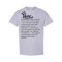 I AM HIM — Heir Definition | Black Ink | T-Shirt | Legacy Collection
