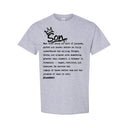 I AM HIM — Son Definition | Black Ink | T-Shirt | Legacy Collection