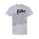 I AM HIM — Father Definition | Black Ink | T-Shirt | Definitions of HIM Collection
