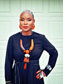 Sunset Horizon Horn Necklace Set