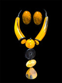 Sunset Horizon Horn Necklace Set