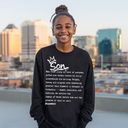 I AM HIM — Son Definition | White Ink | Long Sleeve Tee | Legacy Collection