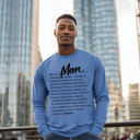I AM HIM — Man Definition | Black Ink | Long Sleeve Tee | Definitions of HIM Collection