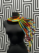 Ubuntu Goddess Statement Necklace- One shoulder