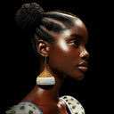 Kubwa Woven basket Drop Earrings