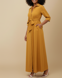 Yumi Maxi Shirt Dress