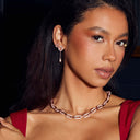 The Tyra Baguette Drop Earrings