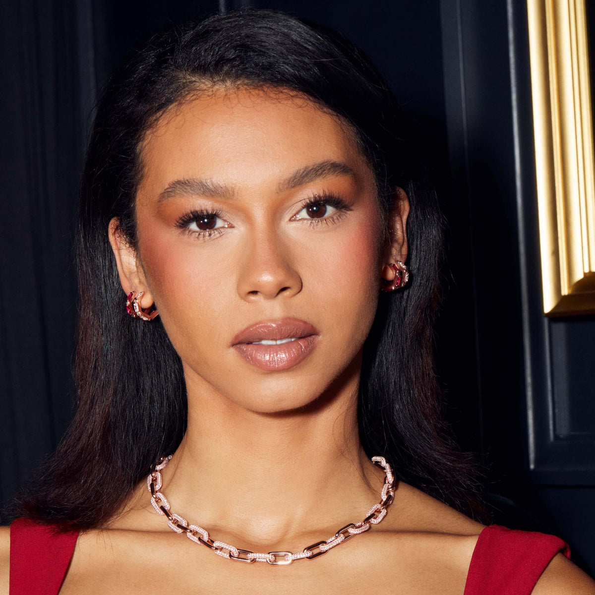 The Claire Hoop Earrings - Huggie