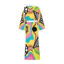ABEILLE CREATIONS- Queen Nefertiti - Long Kimono Robe
