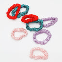 Organic Silk Small Scrunchie Blush Pink