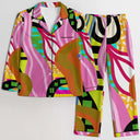 ABEILLE CREATIONS- Lenani Design- Women's Silky Pajama Set