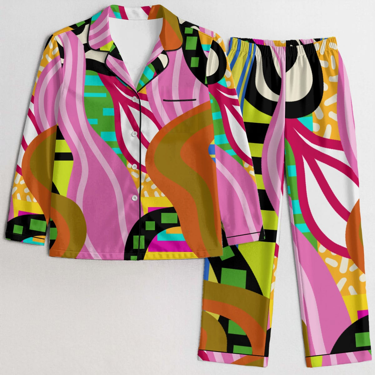 Lenani Design- Women's Silky Pajama Set