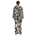 ABEILLE CREATIONS- Mandla Design – Men’s Long Sleeve Pajama 2-Piece Set